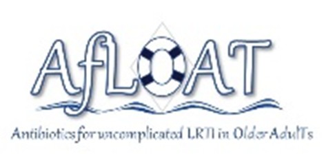 Afloat research logo - Antibiaotics for uncomplicated LRTIin older adults